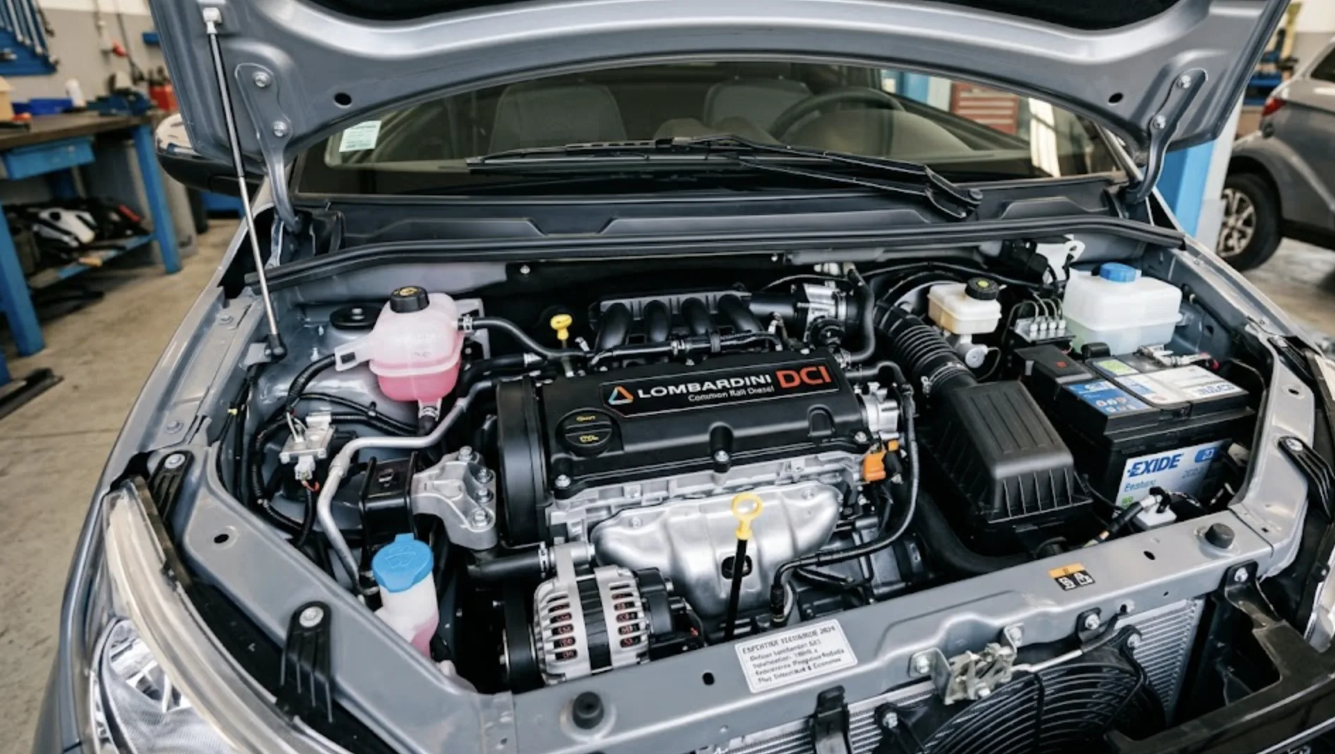 Aile de voiture sans permis en plastique ABS fissurée, point majeur de dépréciation lors d'une expertise argus