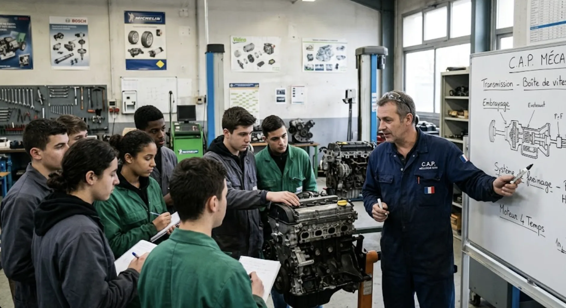 Cours CAP Mécanique Auto en PDF : les 18 fiches réunies ici