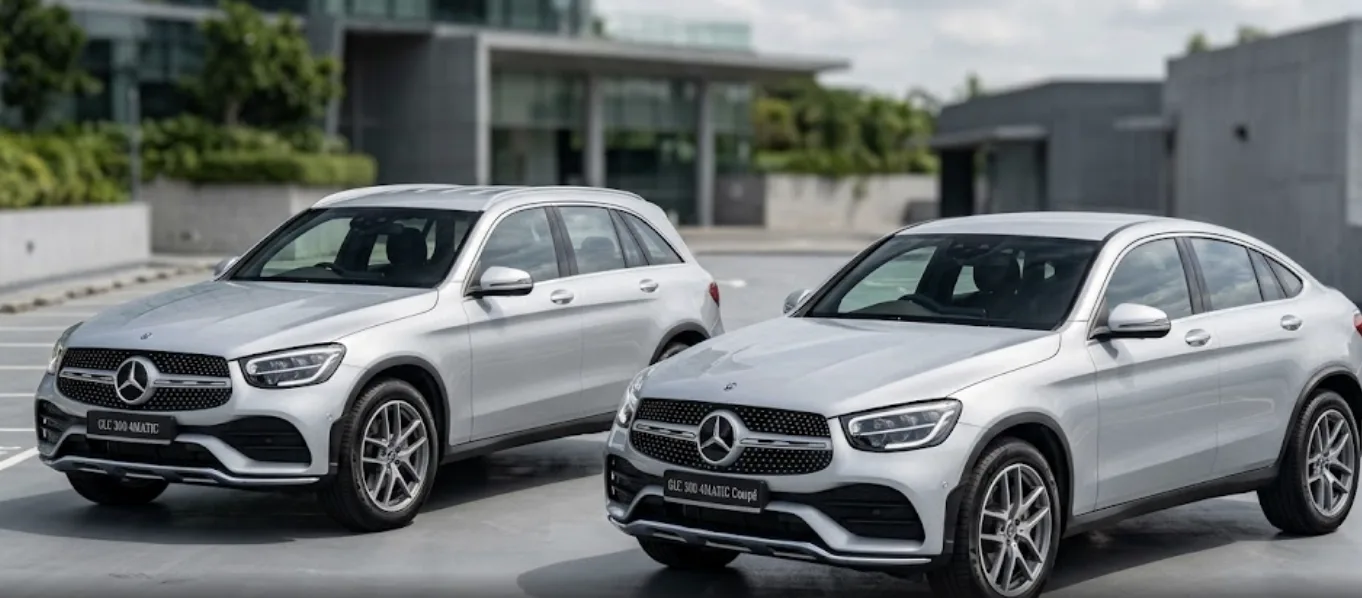 Mercedes GLC vs GLC Coupé (2025/2026) : différences, prix et moteurs à choisir