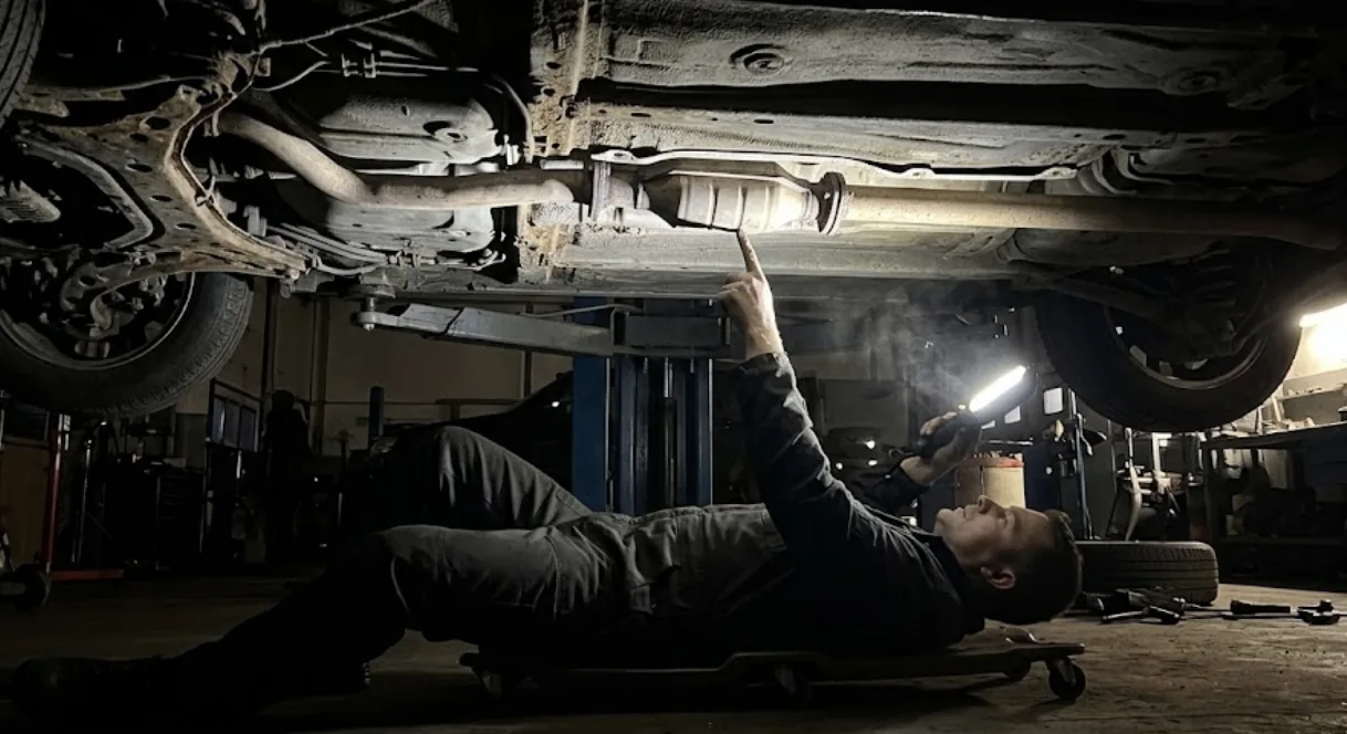 Où se trouve la sonde lambda de la Peugeot 208 ?