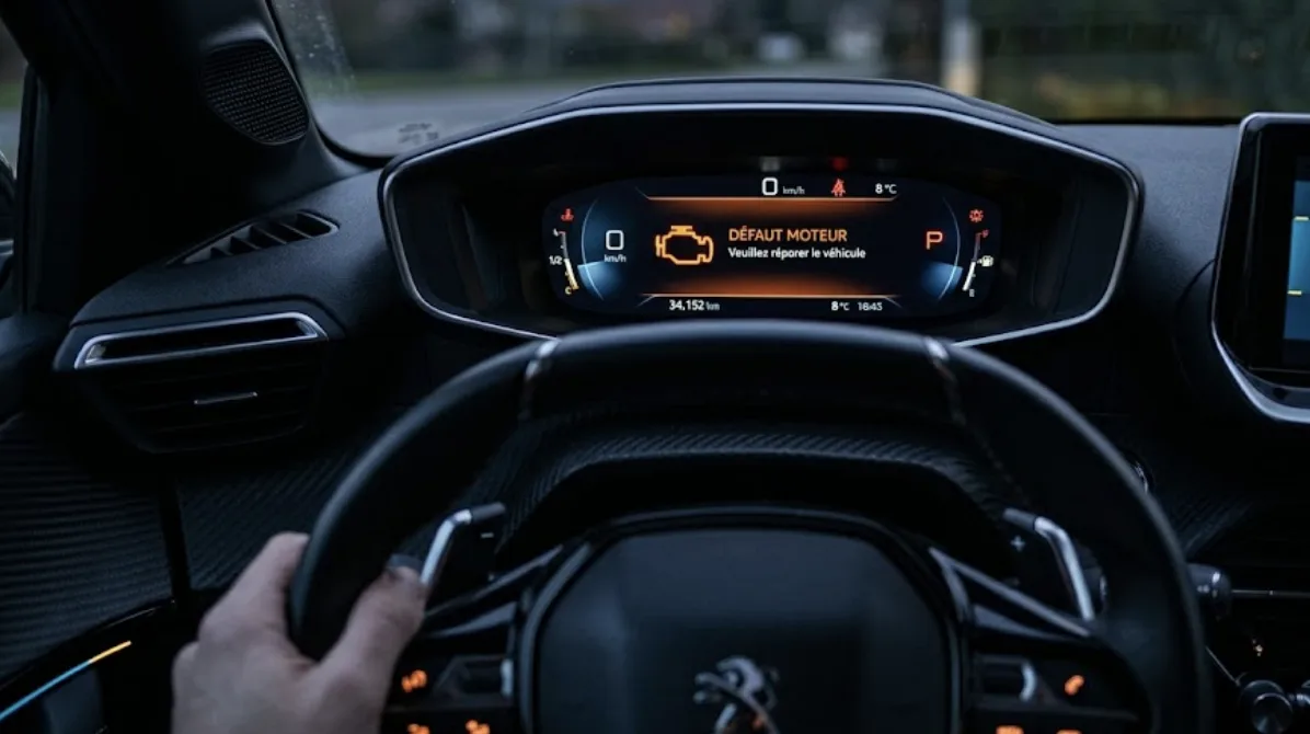 Défaut moteur Peugeot 208 : gravité et quoi faire