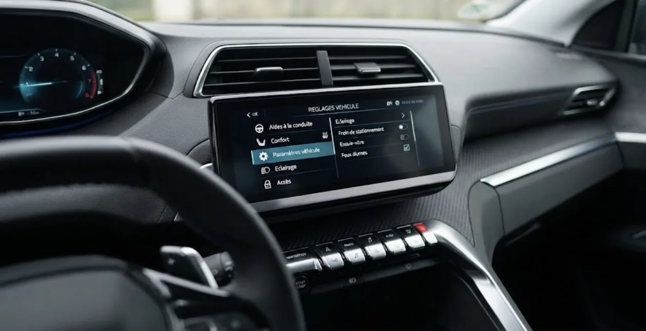 Réglage date et heure Peugeot 3008 : la procédure