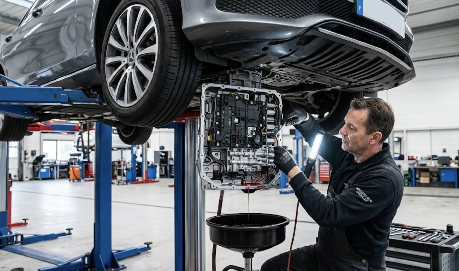 Boîte automatique Mercedes en panne ? Comment diagnostiquer et réparer votre platine sans vous ruiner