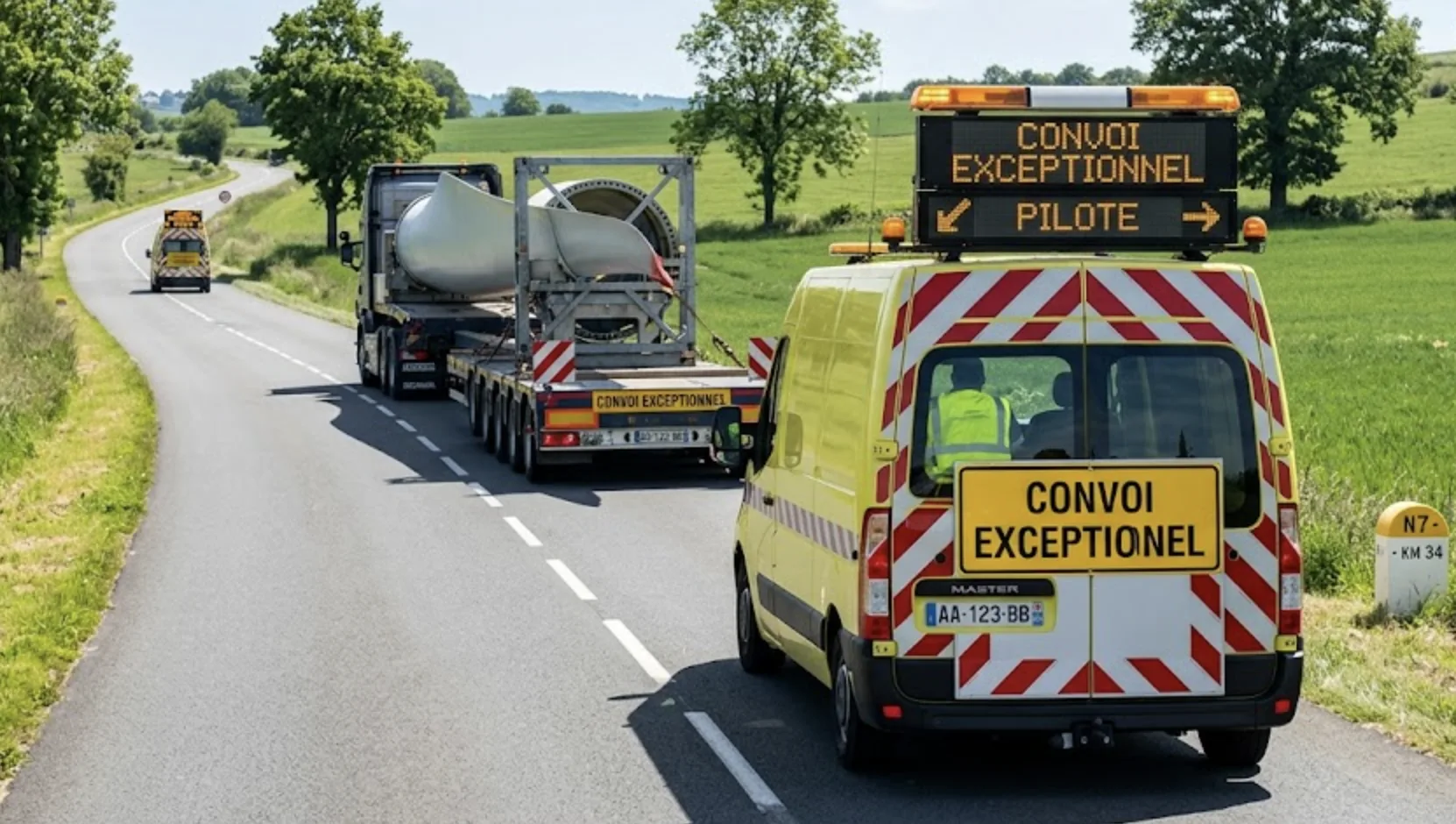 Tarif voiture pilote convoi exceptionnel : prix 2026, facteurs de coût et estimation rapide