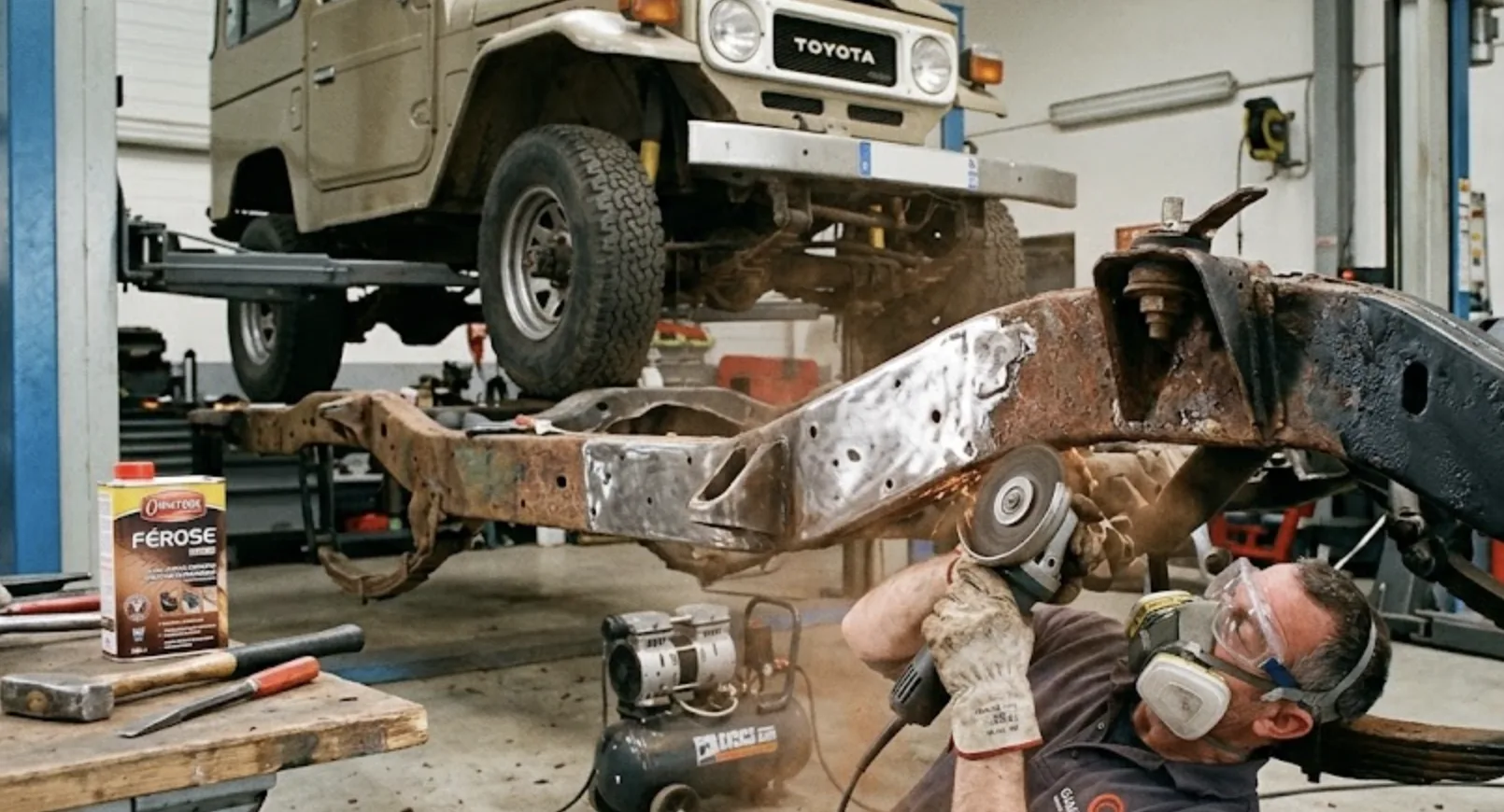 Traitement anti corrosion châssis voiture : le guide d'expert