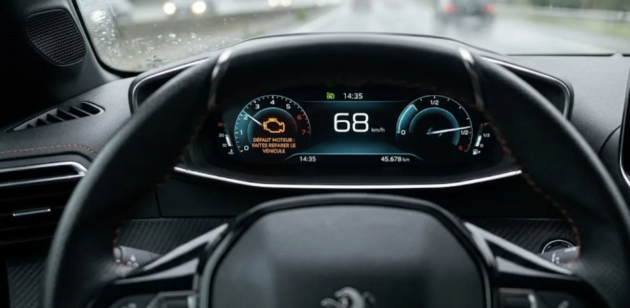 Voyant moteur Peugeot 208 allumé : signification, causes et que faire
